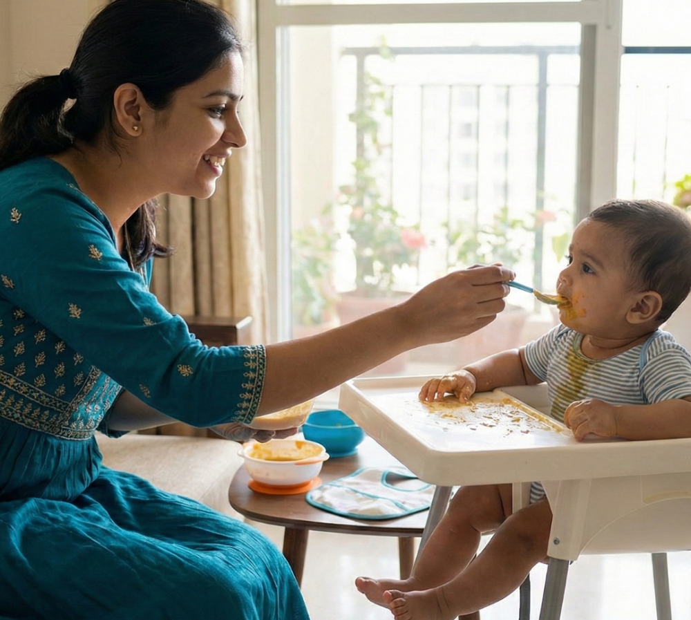 Starting Solids for Babies: Best Indian First Foods That Are Easy to Digest