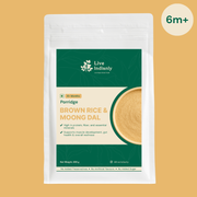 Live Indianly Brown Rice & Moong Dal baby porridge pack, 200 g