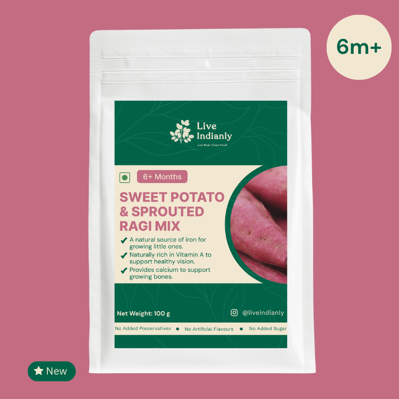 Sweet Potato Sprouted Ragi Mix