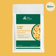 Live Indianly Raw Nendran Banana baby porridge pack, 250 g