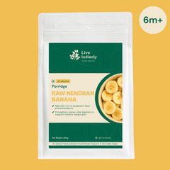 Live Indianly Raw Nendran Banana baby porridge pack, 250 g