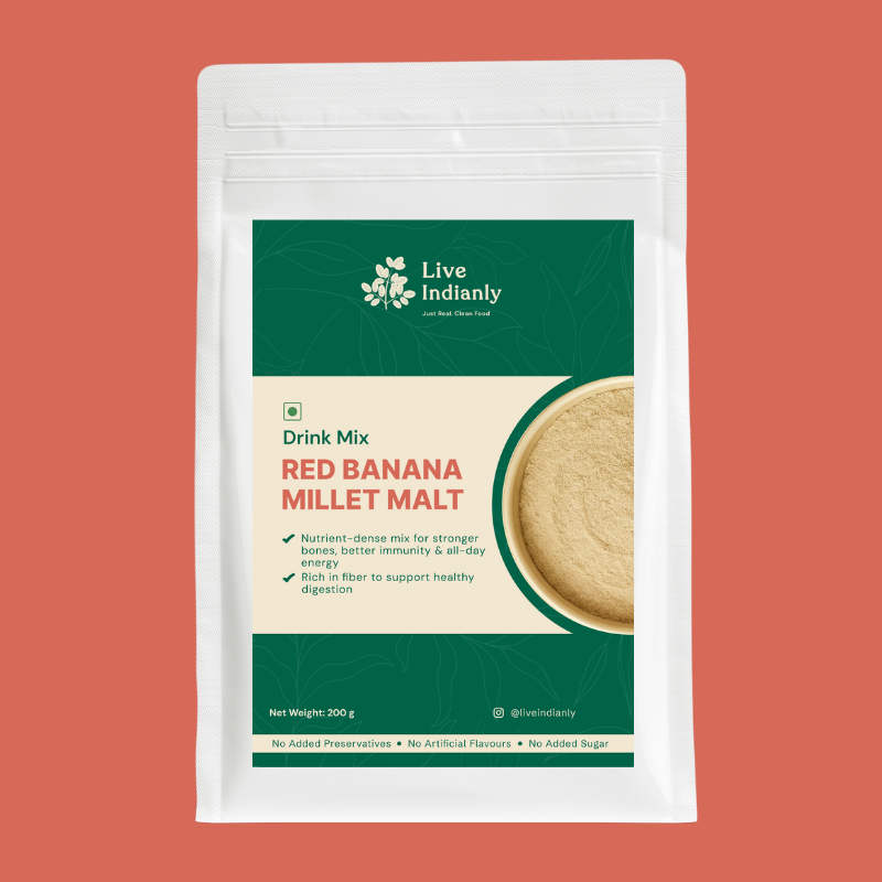 Red Banana Millet Malt