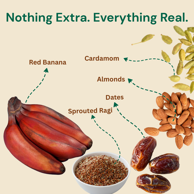 Red Banana Millet Malt