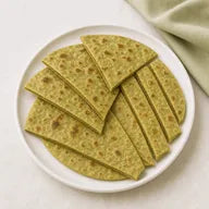 Moringa whole wheat paratha
