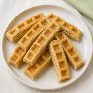 Banana millet waffles