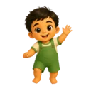 Toddler food guide mascot