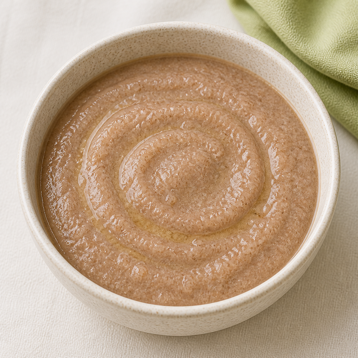 Sprouted ragi porridge baby food recipe